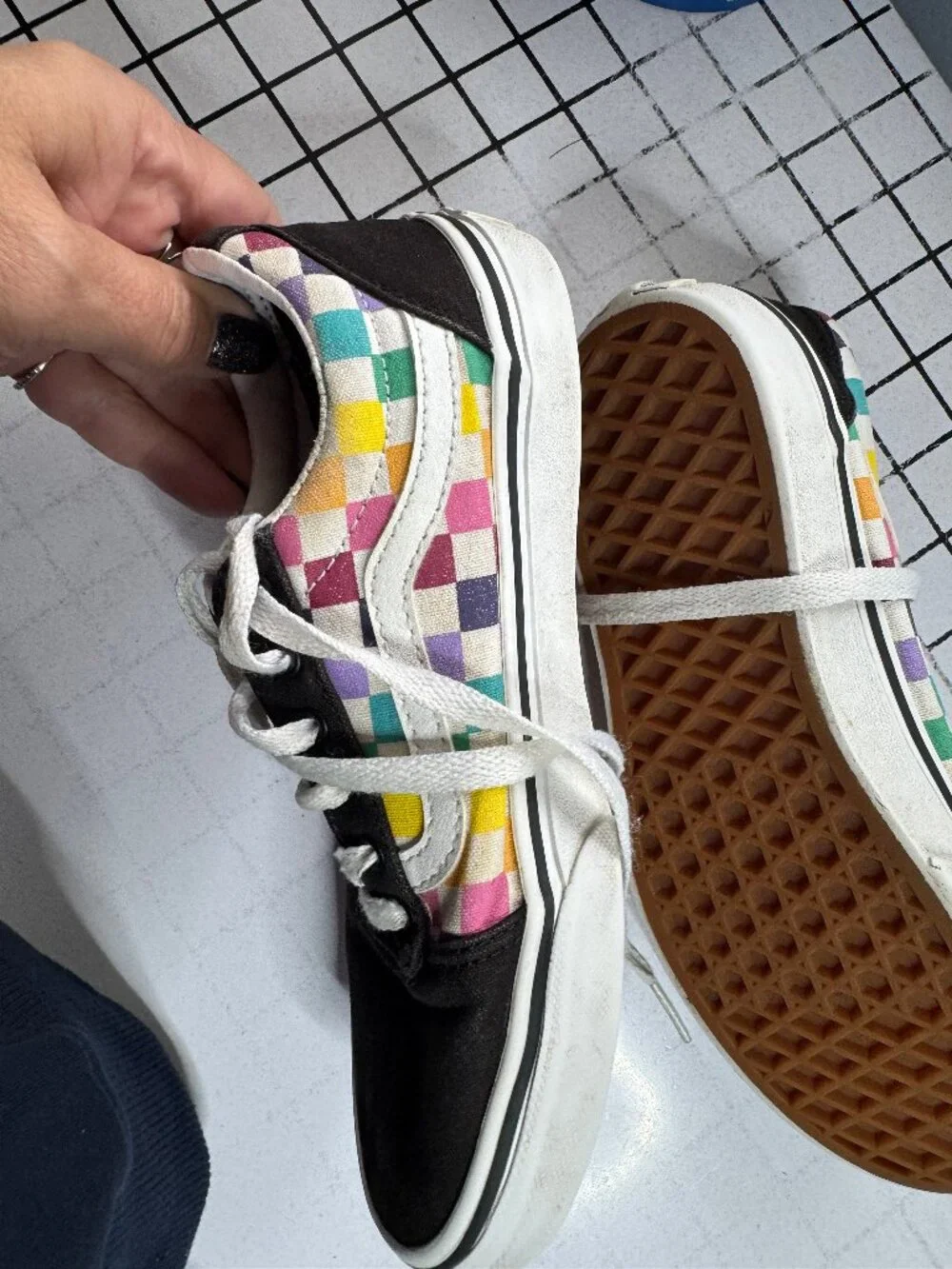 vans kids shoes size 3.5